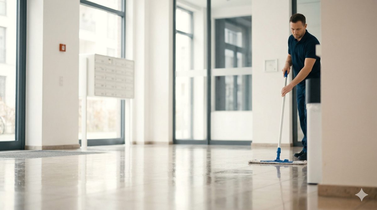 Gebäudereinigung Berlin – professionelle Reinigung im Wohngebäude